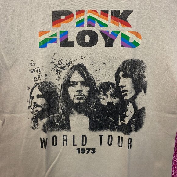 Pink Floyd World Tour 1973 Rock Tshirt size Small - Picture 2 of 4